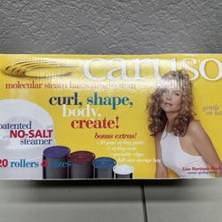 Caruso Molecular Steam Hairsetting System CI-900 (20 Rollers) Hair Setter 20295