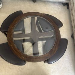 Round Glass Coffee Table