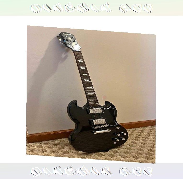 Electric Guitar Shred Music with Superior Sound Power feeling walk