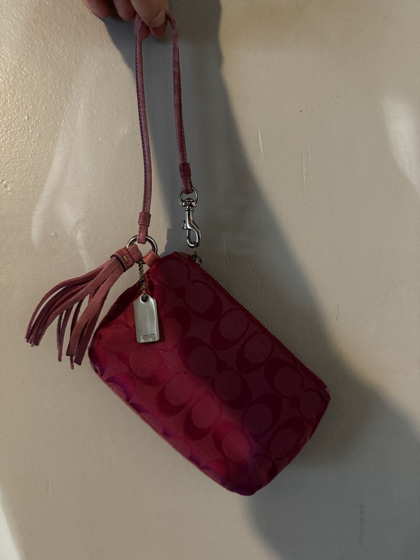 Pink Wristlet