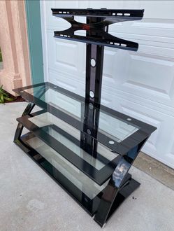 Glass Tv Stand • $80.00 FIRM •