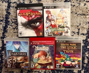PlayStation 3 Video Games Bundle