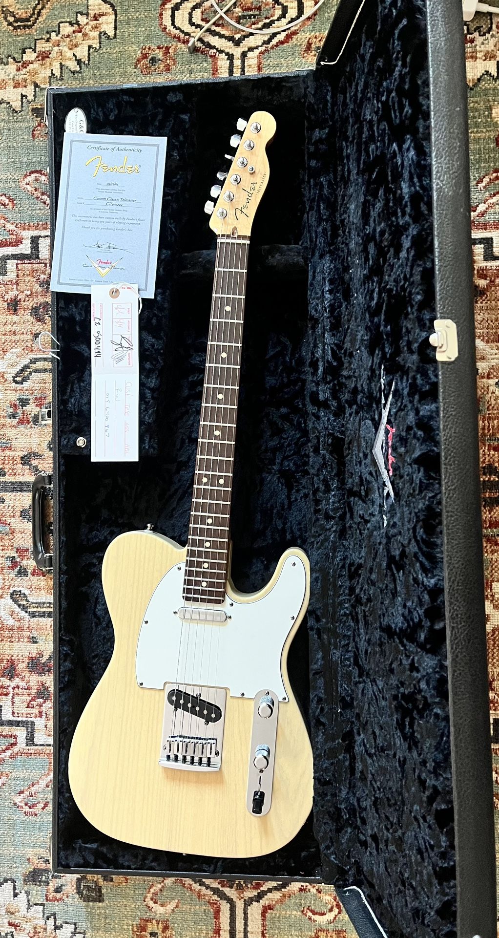 2005 Fender Custom Shop (Custom Classic) Telecaster - Honey Blonde