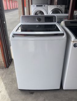 White Samsung Washer
