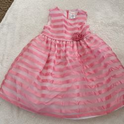 Gymboree Pink Stripe Dress 