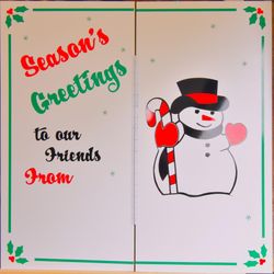 Personalized Christmas Yard Cards