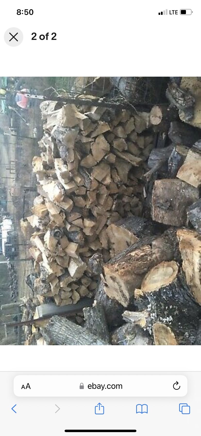 Dry Green Oak Seasoned Fire Wood Best Deals Around 