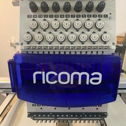 Ricoma MT-1501 Embroidery Machine 15 Needle Single Head with Accessories