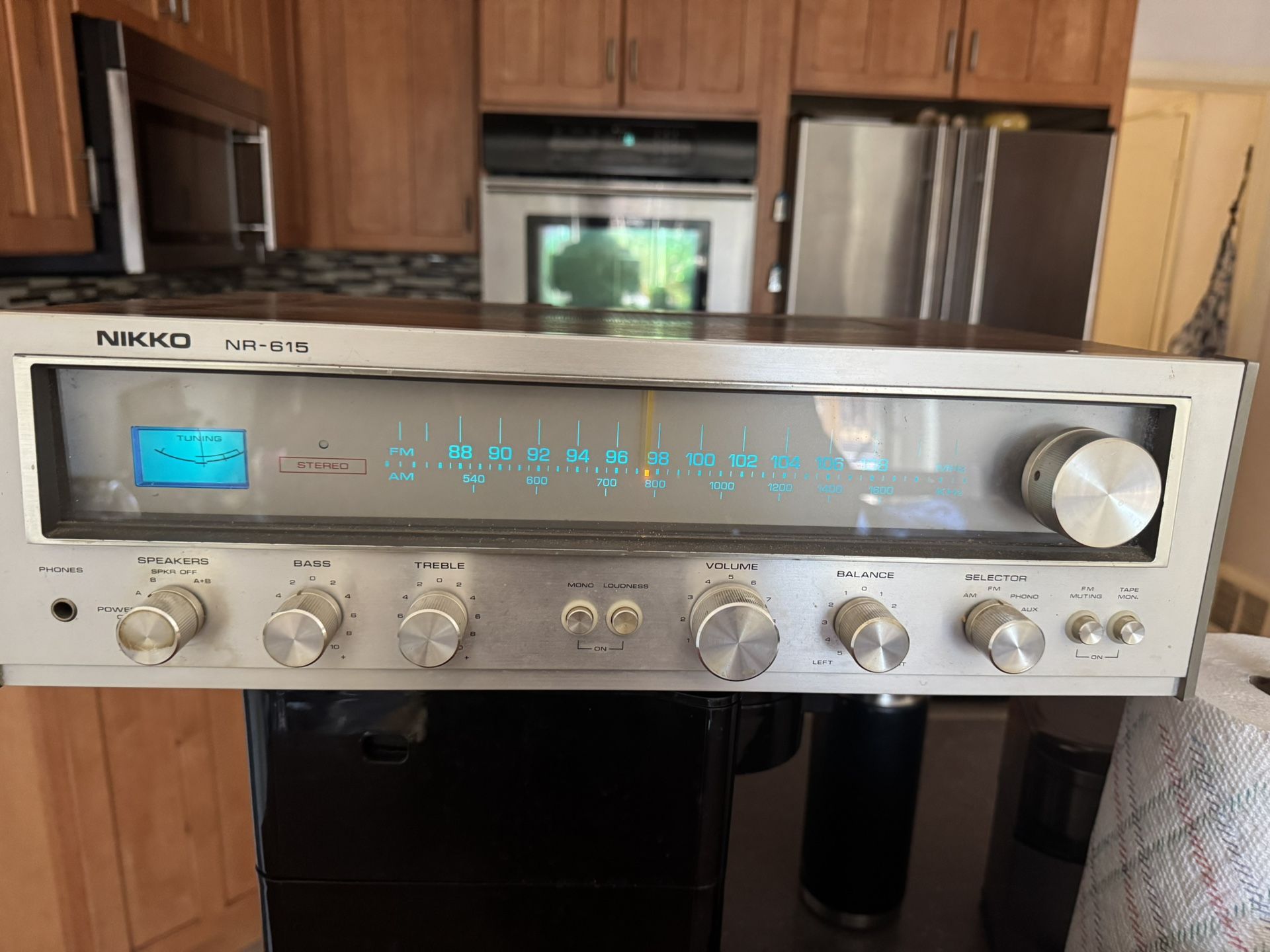 Nikko Stereo Receiver NR-615 Vintage Working Nicely