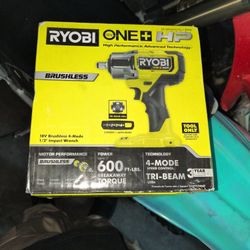 Ryobi 1/2" Impact Wrench 