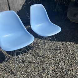 Decorative Blue Chairs 