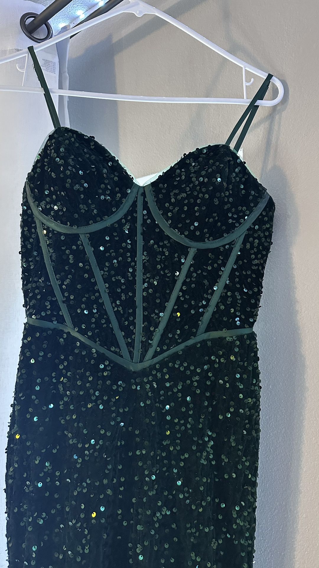 Women's sequin mermaid long dress