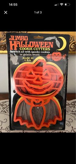 Vintage Jumbo Halloween Cookie Cutters