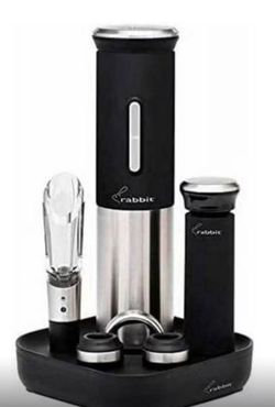 Rabbit Electric Wine Opener Set, 8-piece