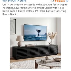 70”  Modern TV Stand Brand New In Box
