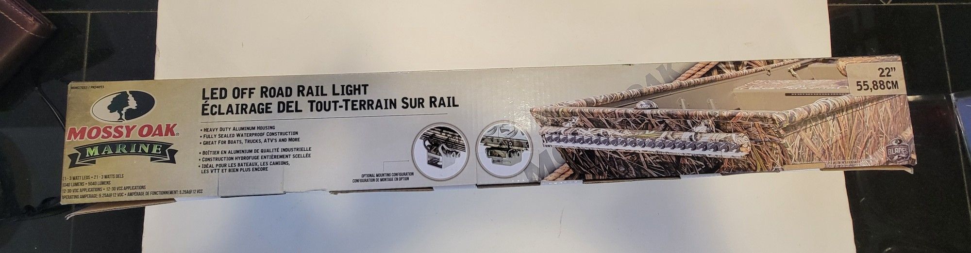 Mossy Oak 22" LED Off Road Rail Light
