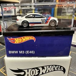Hot Wheels RLC Salon Mexico 2022 Convention Exclusive BMW M3 E46