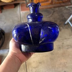 Cobalt Glass Blue Bottle
