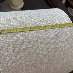 Linen medium drum shade