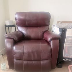 Leather Recliner 