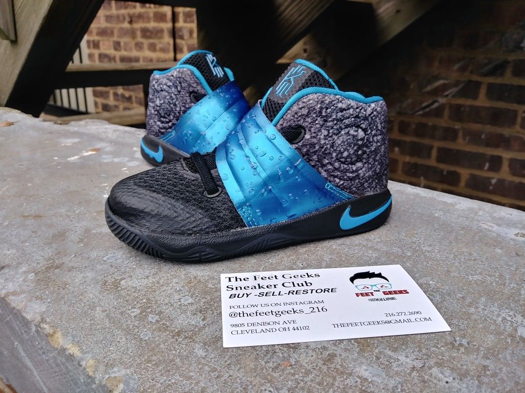 Nike Kyrie 2 Raindrops Baby Shoes Size 8c