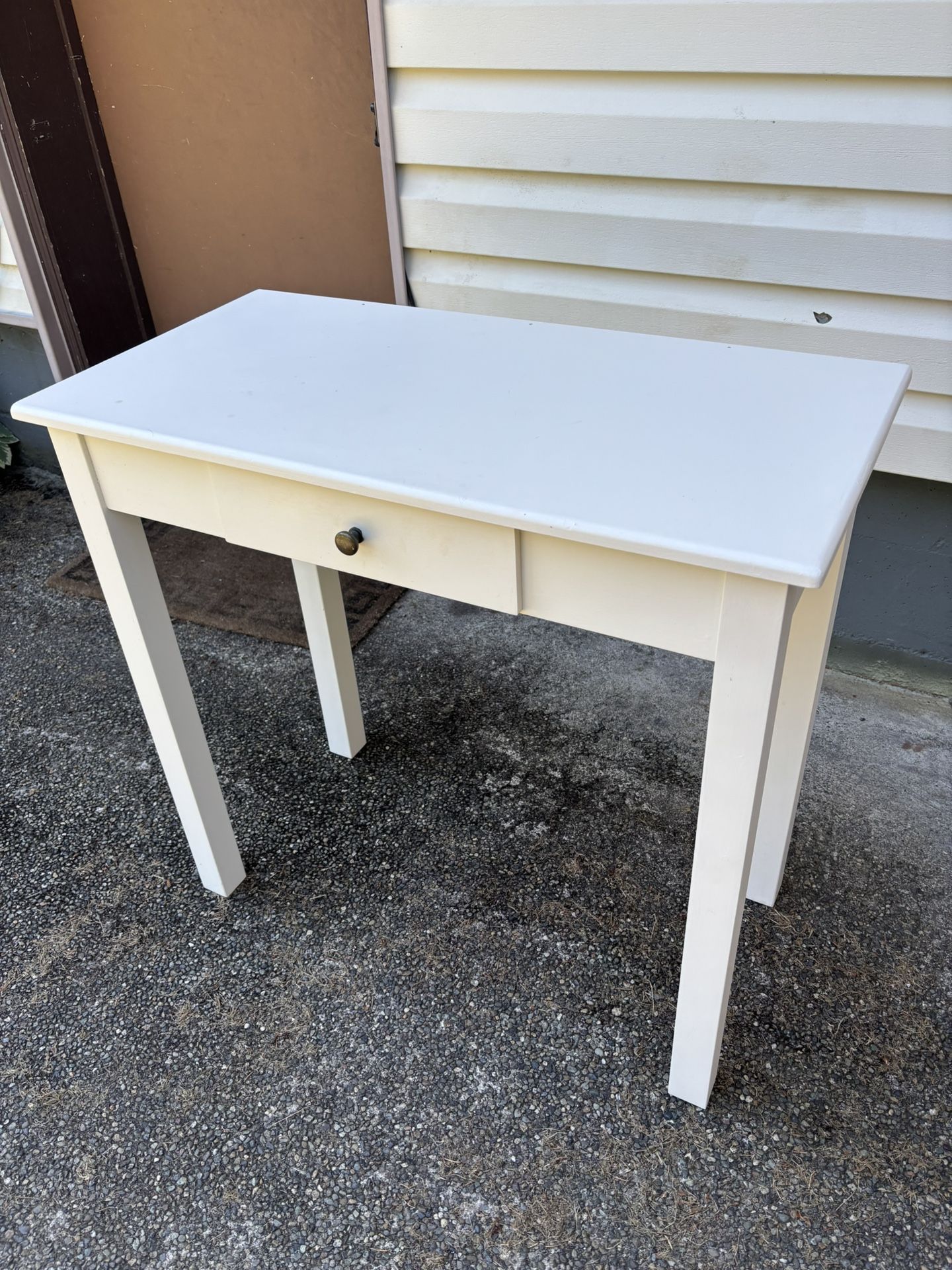 White Table