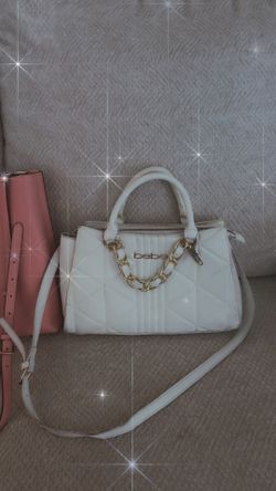 Bebe brand white purse