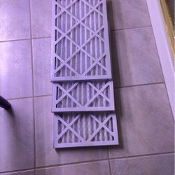 FREE - 3  12x20x1 MERV-8 Air Conditioner/Furnace air filters (new)