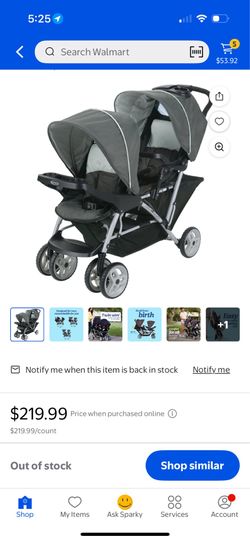 double stroller graco duoglider