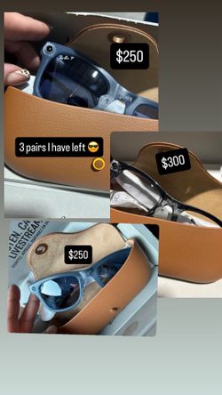 All 3 meta Ai Ray Bans