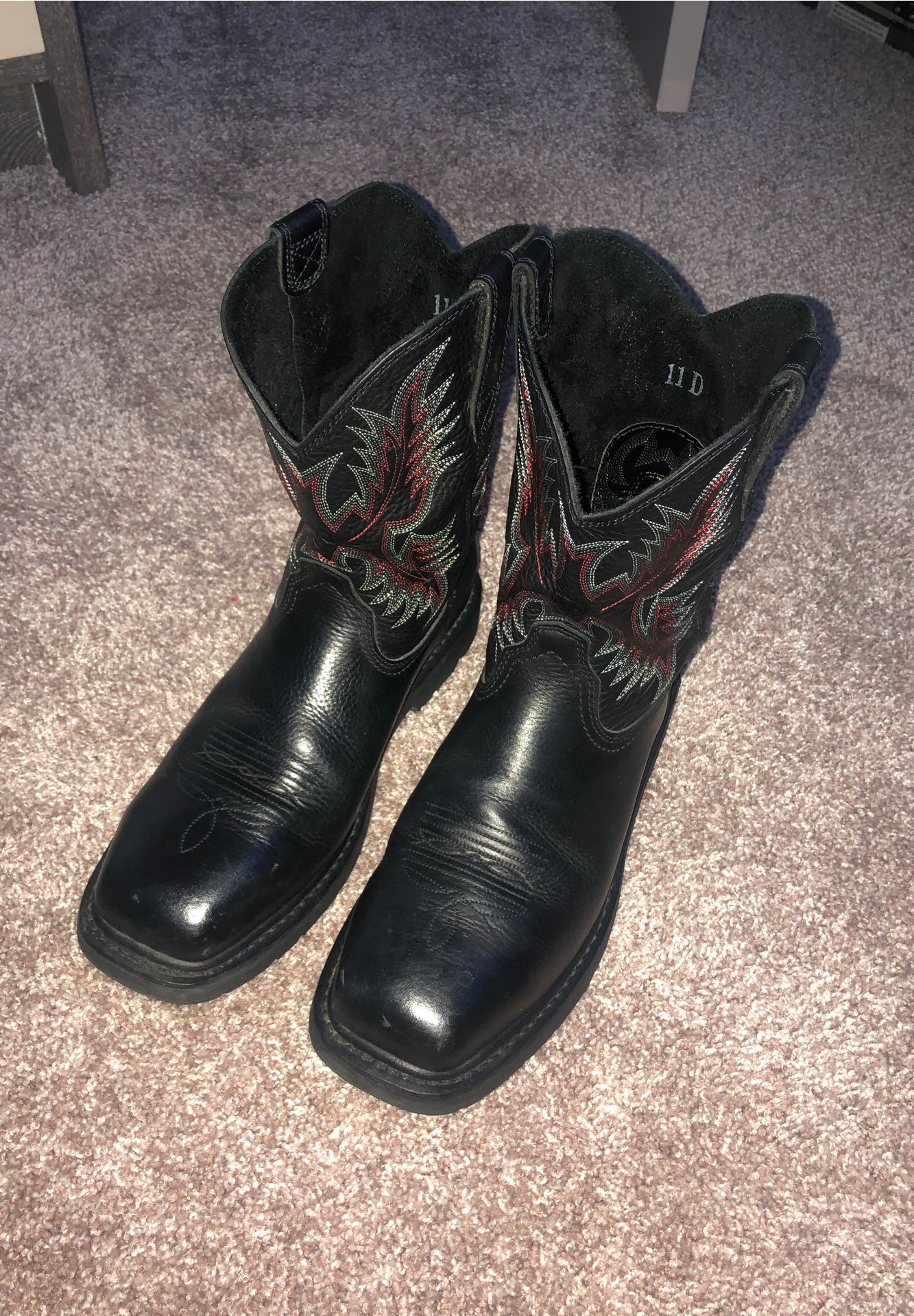 Ariat men's boots steel toe