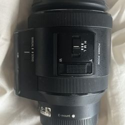 Sony PZ 18-200mm f3.5-6.3 OSS Lens w/Servo Motor