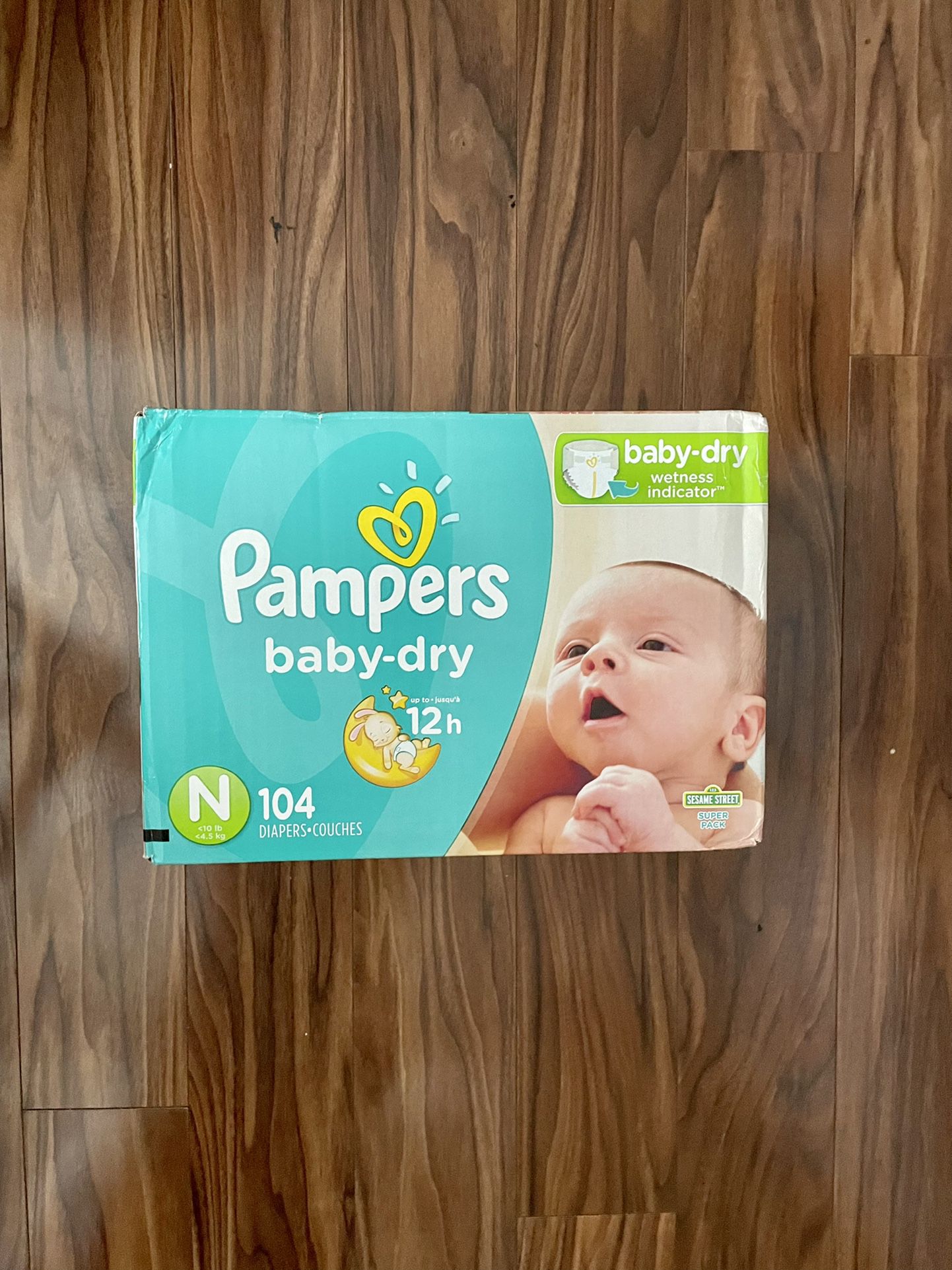 Newborn Pamper Diapers 