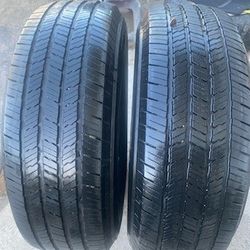 (2)255/70R18  Michelin LTX M/S Tires