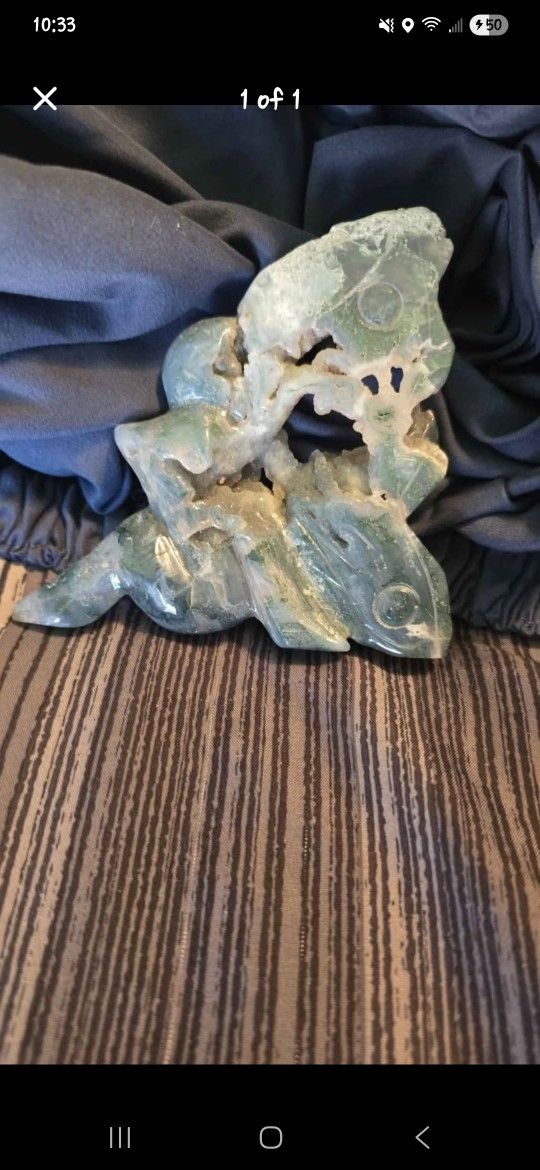 Moss Agate Fairy
