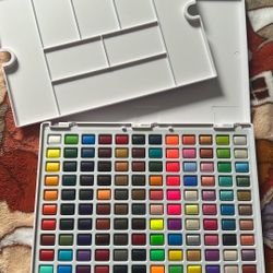 120 Colors Watercolor Paint 