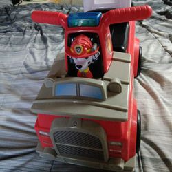 Paw Patrol Marshal Fire Truck