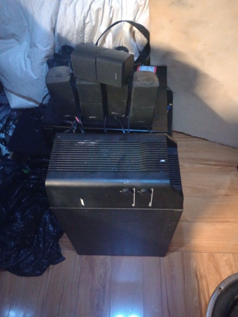 Bose Acoustimass 15 With All Wires