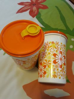 Tupperware drinking containers