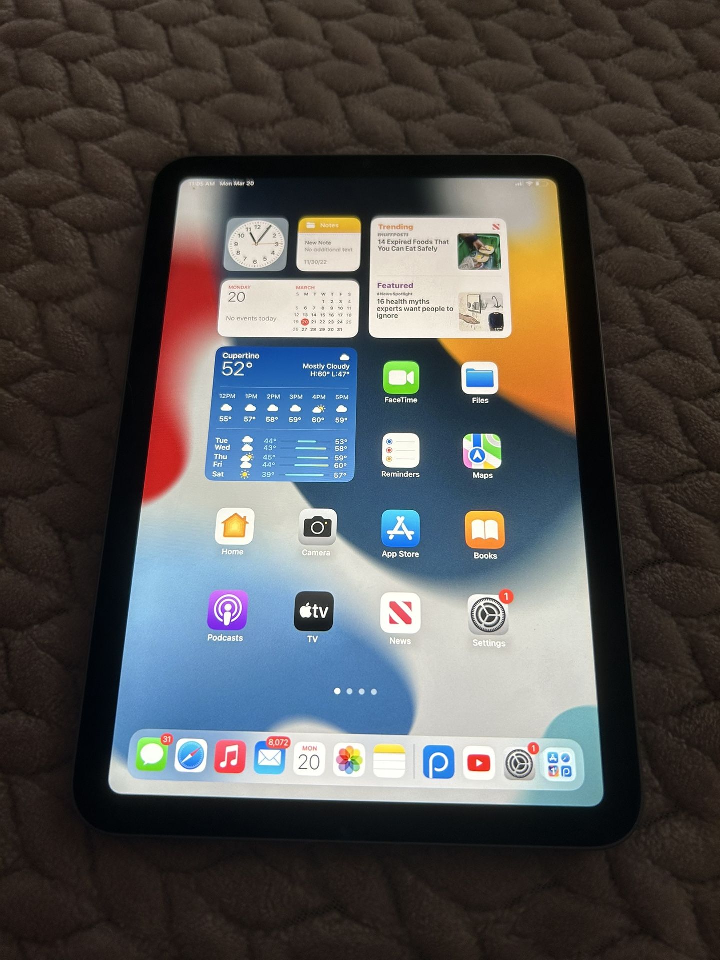 Apple iPad Mini 6 (2021) Unlocked cellular And WiFi 64gb for Sale