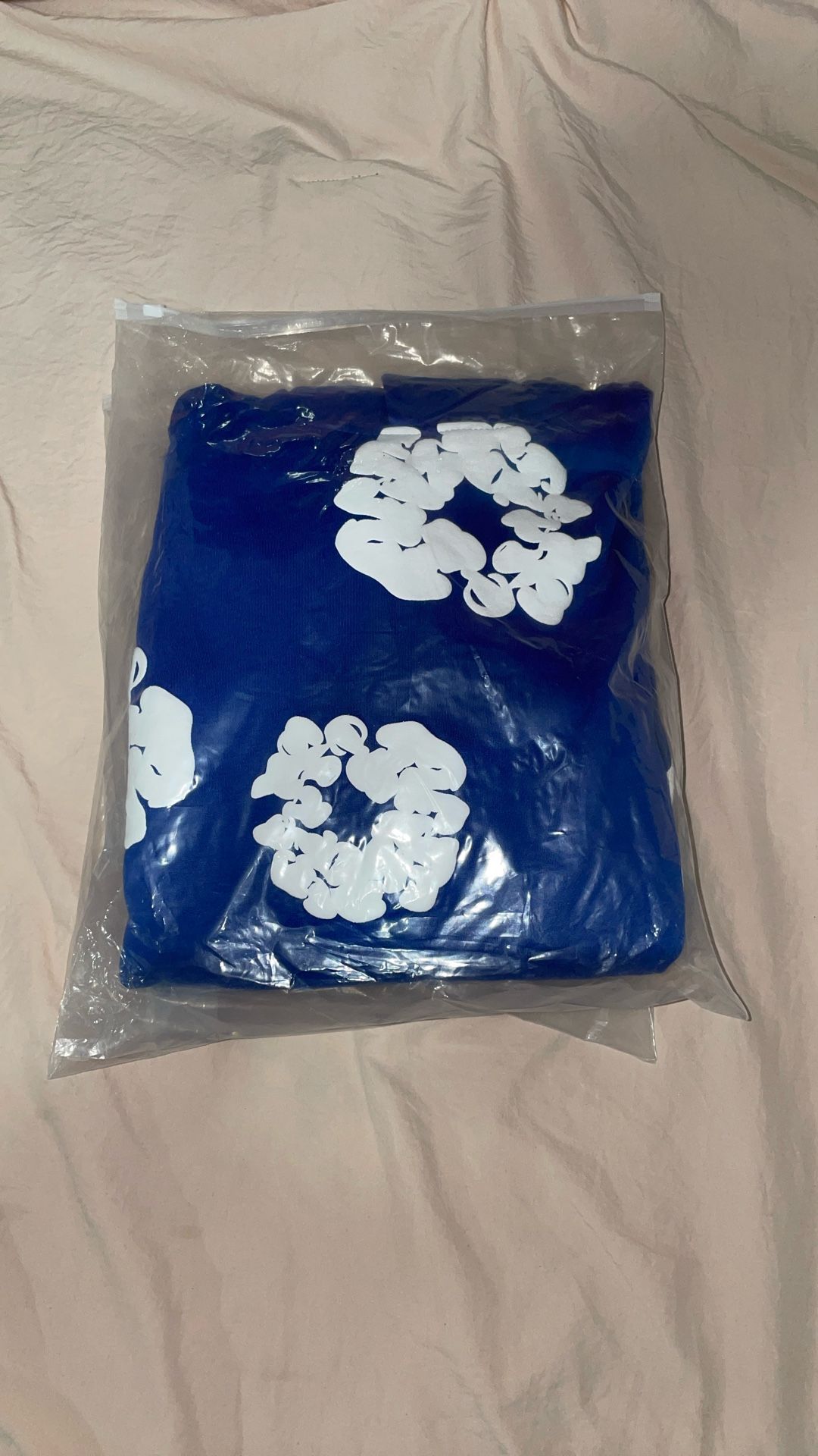 Denim Tears Blue Hoodie Small