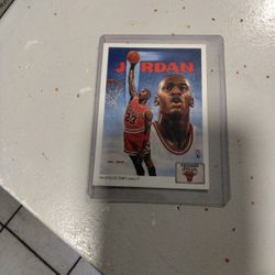 Michael Jordan's Basketball Card
