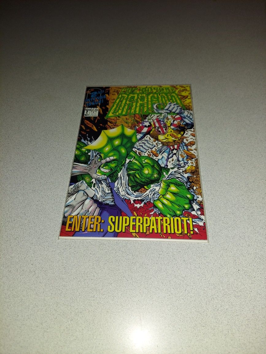 1992 THE SAVAGE DRAGON #2 COMIC BAGGED AND BOARDED