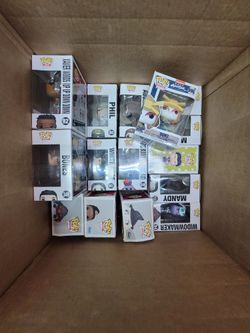 17 Mixed Funko Pops