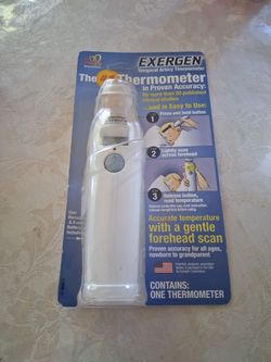 Exergen TAT-2000C Temporal Artery Thermometer – 1 Count Sealed