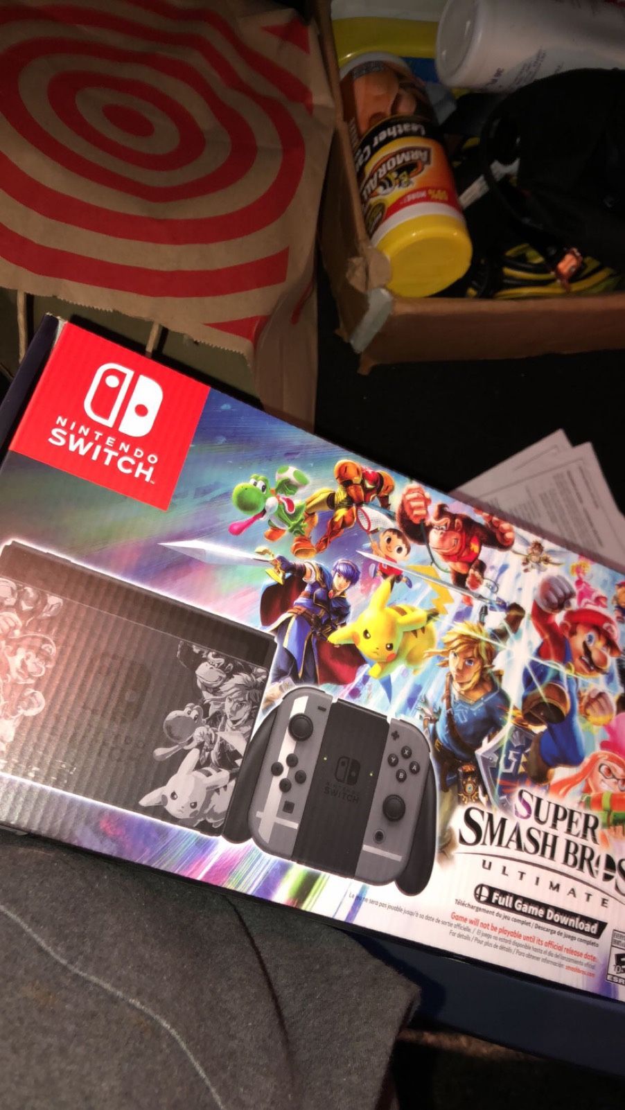 Super smash brothers ultimate Nintendo switch