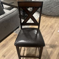 Set Of 4 Counter Height Chairs