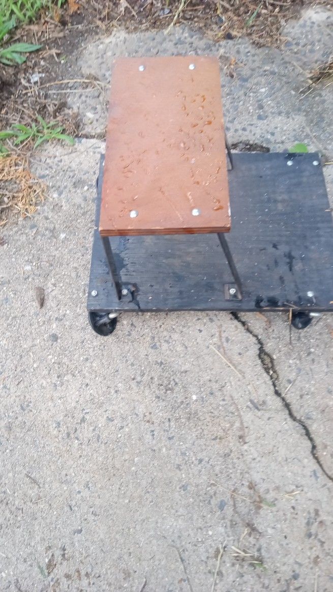 Home Made Mechanic Seat