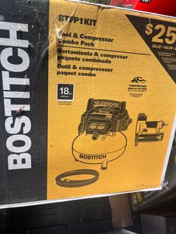 Bostitch Tool & Compressor Combo Pack