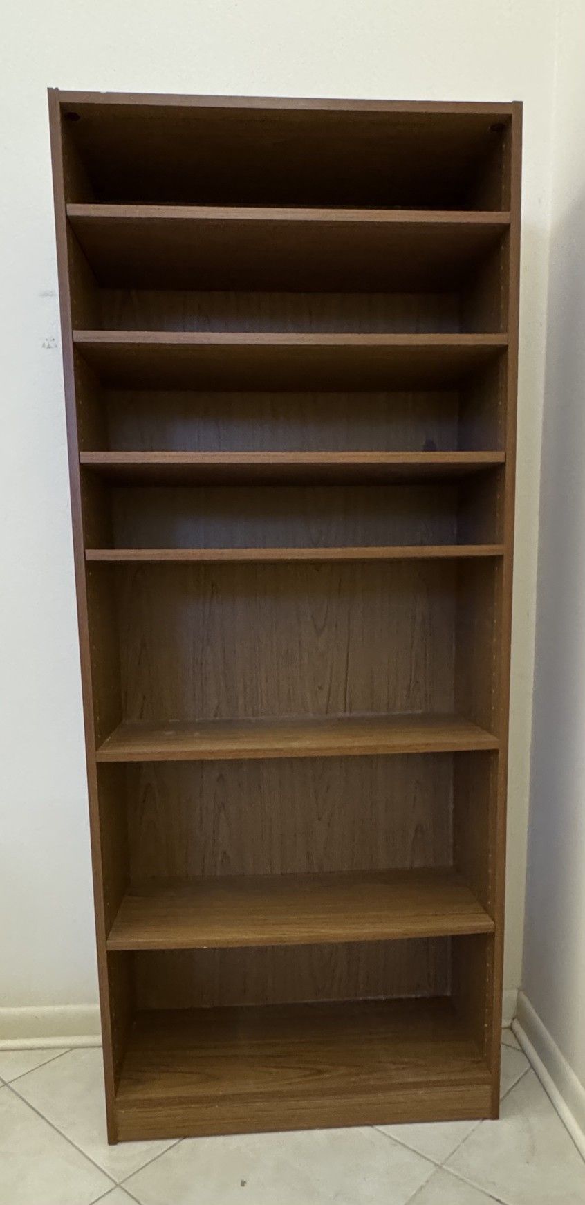 7 Wood Adjustable Shelves